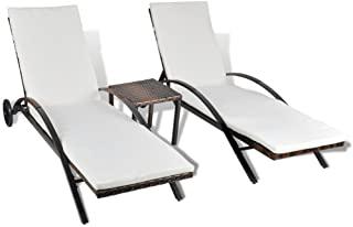 Recensioni di lettino prendisole polyrattan