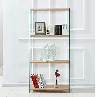 Recensioni di libreria legno e vetro