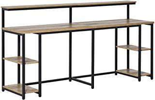 Recensioni di scaffale con scrivania