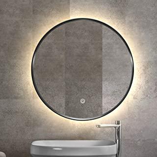 Recensioni di specchio con cornice nera