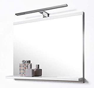 Recensioni di specchio con mensola bagno