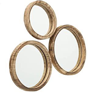 Recensioni di specchio rotondo legno