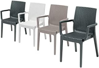 Recensioni di tavolo con sedie colorate