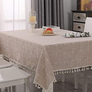 Recensioni di tavolo con tovaglia