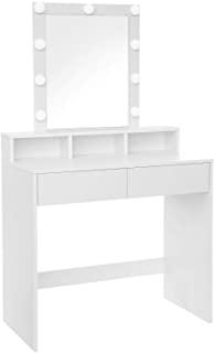 Recensioni di tavolo trucco con luci