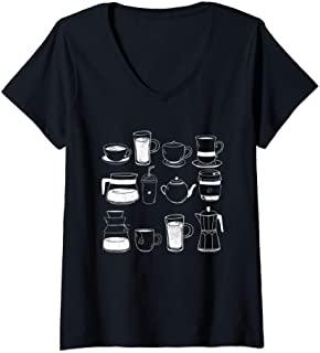 Recensioni di donna con caffettiera